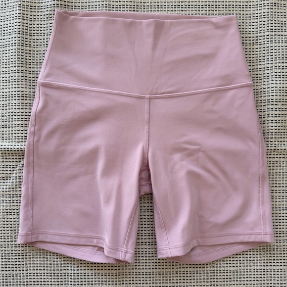 lululemon athletica Pants - NWOT Lululemon Align High-Rise Shorts 6” Pink Haze Size 6
